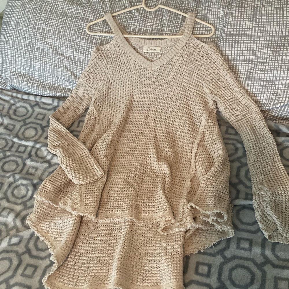 OBO Cream color Elan sweater size medium